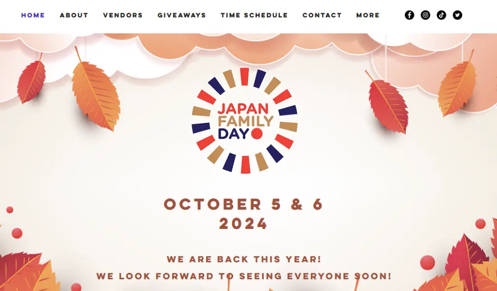 JAPAN FAMILY DAY・Webサイト