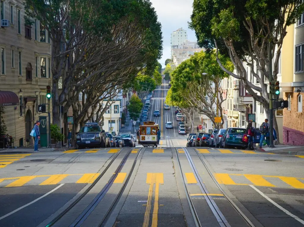 カリフォルニア州サンフランシスコの風景